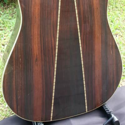 1977 Yairi DY-35 Hand Crafted All Solid Guitar+Deluxe Hard Case and lots of extras image 4