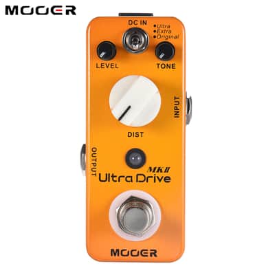 Mooer Ultra Drive MkII Distortion  Pedal 3 Modes True Bypass Free Shipment,price include the import duty for US buyer image 1