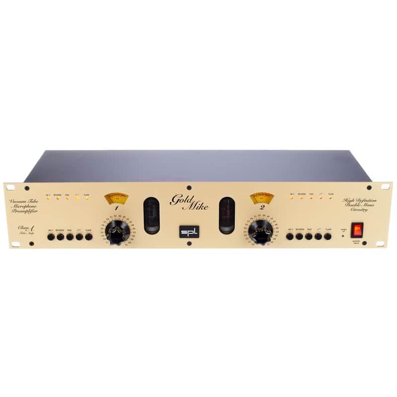 SPL 9844 GoldMike 2 Channel Tube Microphone Preamp | Reverb