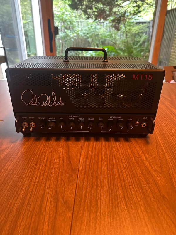 PRS MT 15 V1 Mark Tremonti Signature 2-Channel 15-Watt Guitar Amp Head 2018 - 2024 - Black