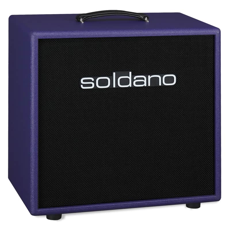 Soldano 112 60-Watt 1x12" Closed Back Guitar Speaker Cabinet 2023 - Present - Purple image 1
