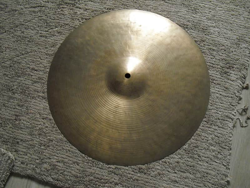15" Vintage K Zildjian Istanbul HiHat Hi Hat Cymbal 1040g 15 1/8" image 1