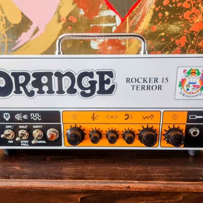 Orange Rocker 15 Terror 2-Channel 15-Watt Guitar Amp Head 2018 - Present - White image 1