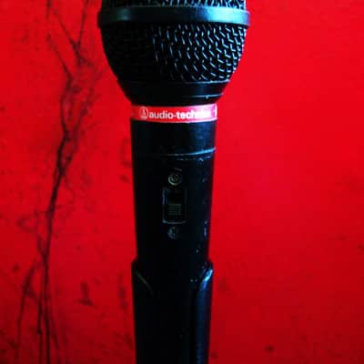 Vintage 1990's Audio-Technica Pro 4L dynamic cardioid microphone Low Z w mic clip image 7