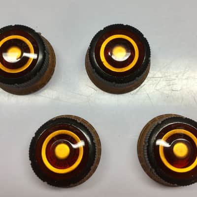 Ibanez Sure Grip III Speed Knobs Black/Gold image 2