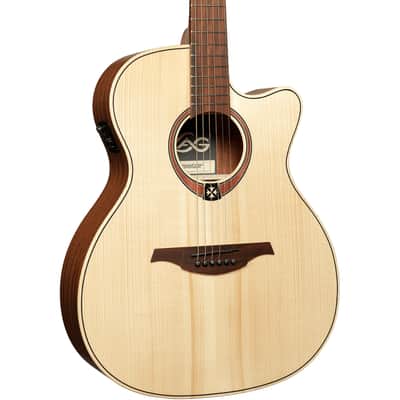 Lag T70ACE-NAT | Auditorium Cutaway Acoustic-Electric. New with Full Warranty! image 1