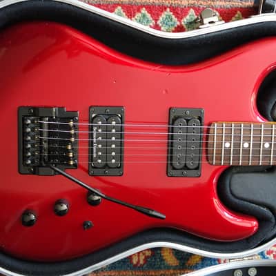 Kramer / ESP J-2000 Pacer Prototype with Kahler 1984 Red image 7