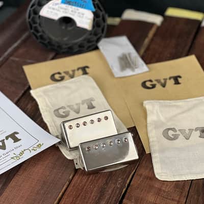 General Vintage Tone 1957 - 1959 Zebra PAF Humbucker set hand made Scatter with True vintage covers image 9