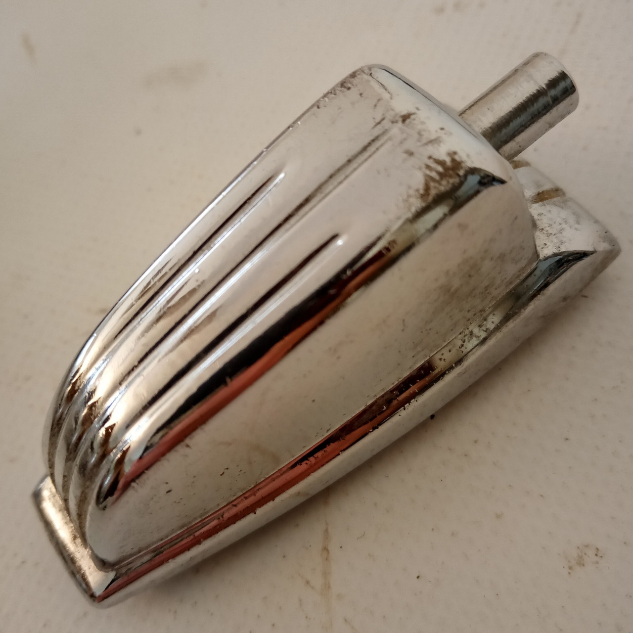 Ludwig 1+ Bass/Floor Tom Drum Lug Large Super Classic Tension Chrome Vintage 60s — main photograph