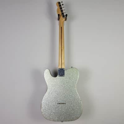 2017 Fender Brad Paisley Road Worn Telecaster - Silver Sparkle image 6