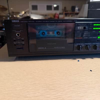 Yamaha Natural Sound Stereo Double Cassette Deck KX-W302U - Clean Serviced Rare! image 5