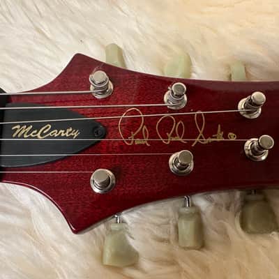 PRS McCarty 1998 - Quilted Scarlet Red 10 top Birds image 20