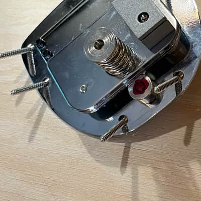 Fender 099-2071-000 Panorama Jaguar / Jazzmaster Tremolo System 2010s - Nickel image 3