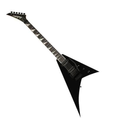Jackson Pro Plus Series Rhoads RR24 6-String Right-Handed Electric Guitar with Okoume Body and Ebony Fingerboard (Deep Black) image 3
