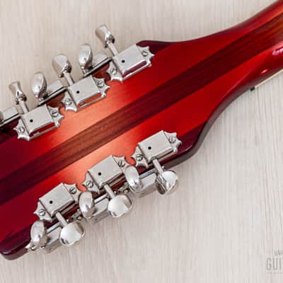 2000 Rickenbacker 360/12CW Carl Wilson Signature 12-String Fireglo, 370/12 Conversion, Near-Mint w/ Case, COA, Tags image 5