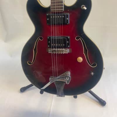Univox Coily 335 style - Cherry burst image 3