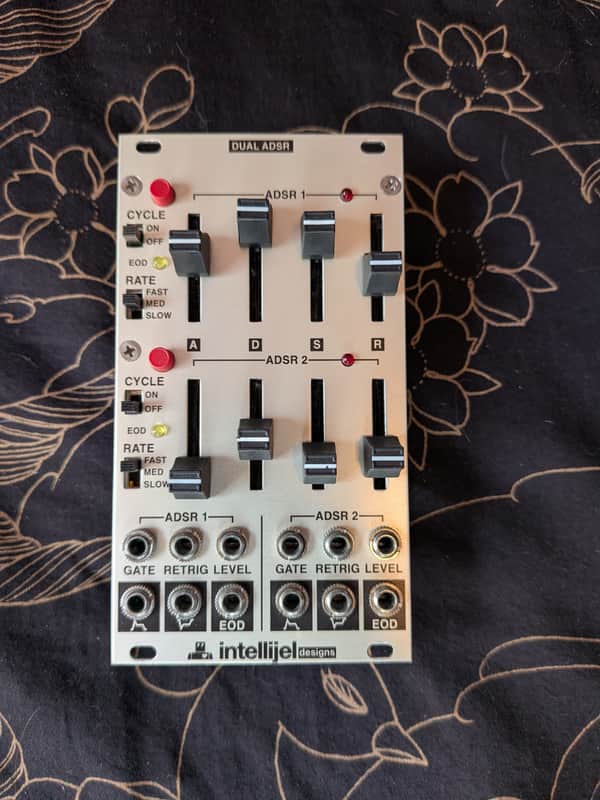 Intellijel Dual ADSR Eurorack Synth Module 2015 - 2018 - Silver image 1