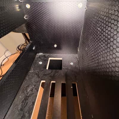 Dangerfox Genesis 24u - Black Studio Mixing Desk including Monitor, mount and speaker stands. image 17