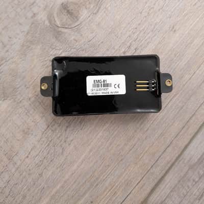 EMG 81-B Active Bridge Humbucker 2010s - Black image 4