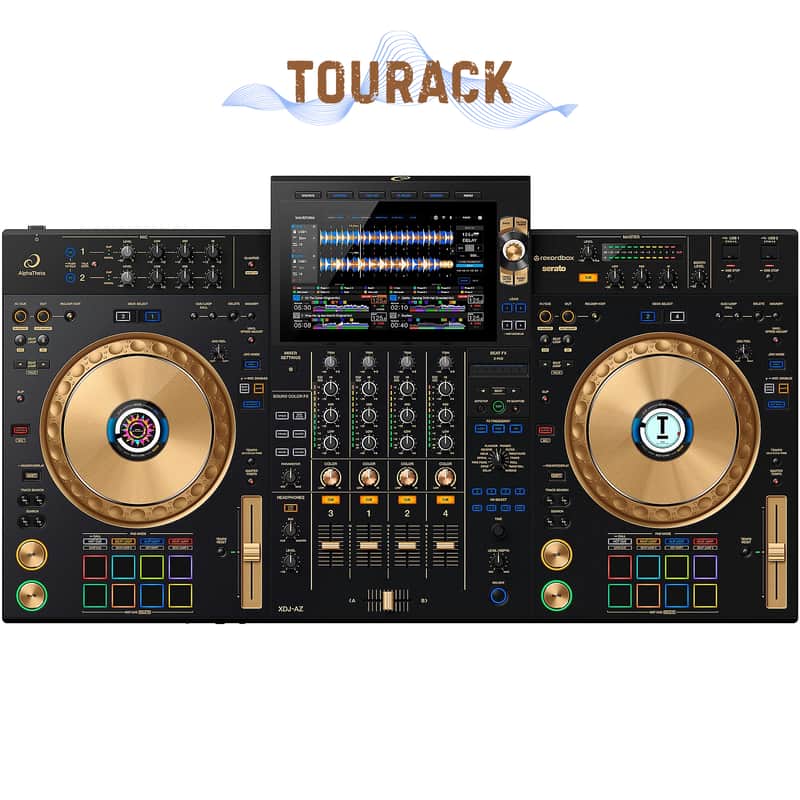 AlphaTheta XDJ-AZ-N 4-Channel Professional All-in-One DJ System - Gold image 1