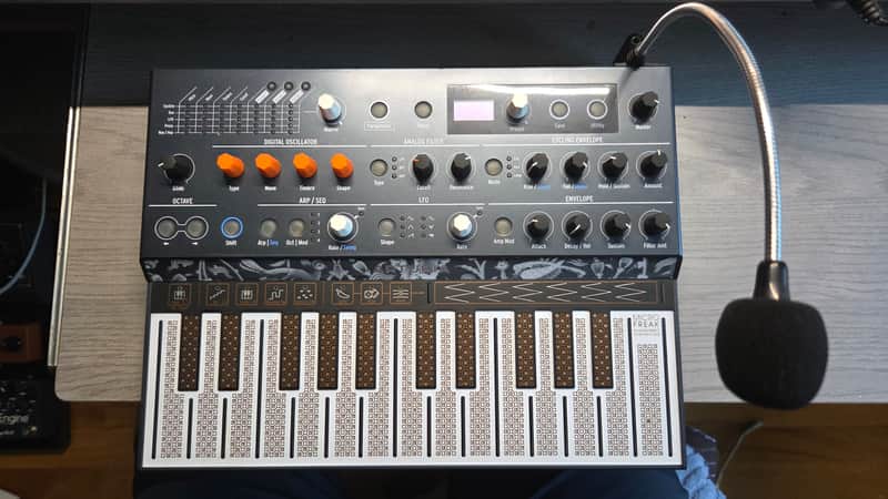 Arturia MicroFreak 25-Key Algorithmic Synthesizer 2019 - Present - Black image 1