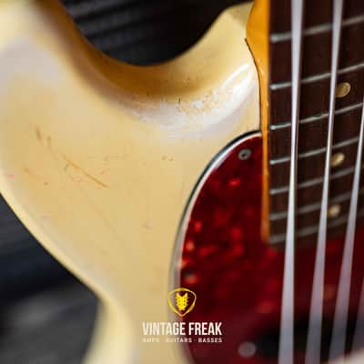 Fender Mustang Bass 1967 - Olympic White image 8