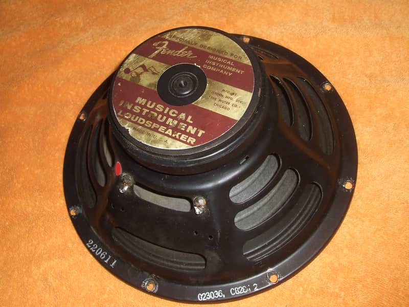 Vintage Jensen C10N Speaker With Original Cone. 2nd Speaker image 1