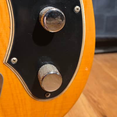 Vintage 1972 Fender Telecaster Bass Maple Fretboard Natural image 7