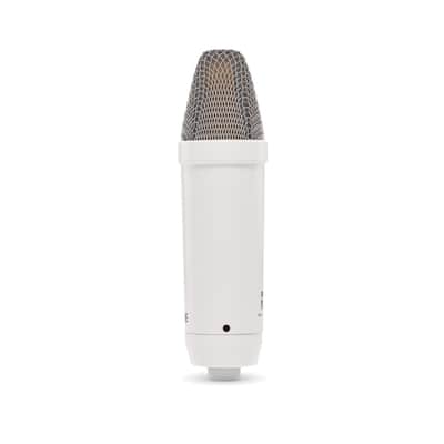 Rode NT1 Signature Series Studio Condenser Microphone HF6 Capsule and Ultra-Low Noise (White) image 3