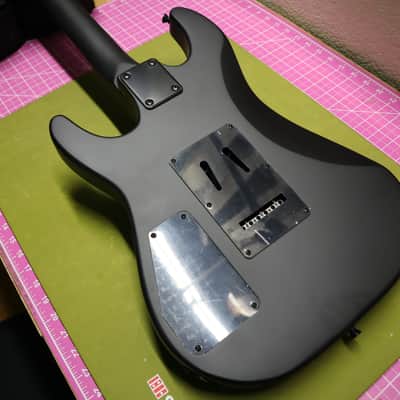 Harley Benton HWY-25BKS Progressive 2022 Black Matte Free FretWerx Setup and Fret Polish USA Stock image 9