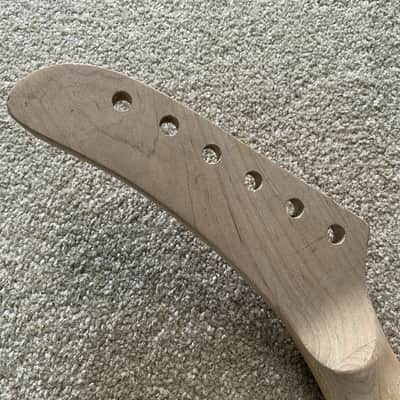 Banana Headstock Maple Wood Guitar Neck image 2