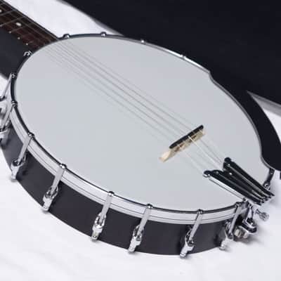 Gold Tone CC-50TR Cripple Creek LEFTY Short Scale Traveler Openback 5-String Banjo w/Spikes- B-stock image 3