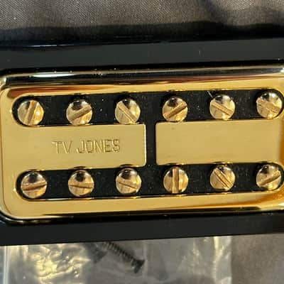 TV Jones TV Classic English Mount Pickup Set in Gold. With pickup rings (#2) image 3