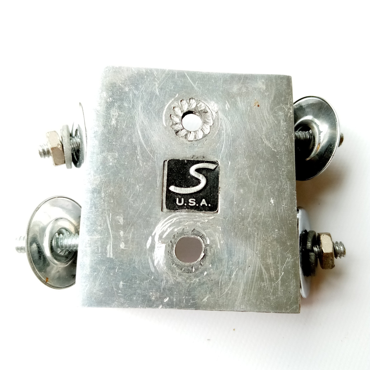 Slingerland Double-Clip Mount Bracket Concert Tom/Bongo Drums Holder Vintage 70s — main photograph
