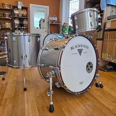 Drum Kits - Blackwood Drum Co. 14x22 9x13 15x16 Steel/Hybrid Maple Drum Kit image 15