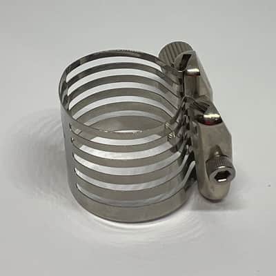 Rovner Ligature for Bb Clarinet P-1R - platinum metal image 8