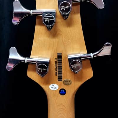 Tagima Millenium 4 Electric Bass Guitar - Gloss Black Finish image 2