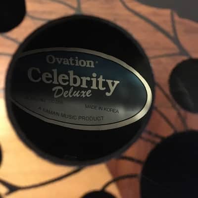 Ovation Celebrity Deluxe CC268 Acoustic/Electric Guitar image 3