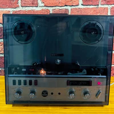 ReVox Vintage A77 - 4 track; [VERY GOOD CONDITION!], serviced ($670!!), original cover, Revox takeup reel, Revox 10.5 reel, original manual, extra tapes! image 3