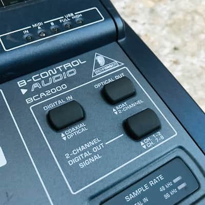 Behringer BCA2000 Multi-Channel Audio/MIDI Control Interface image 3