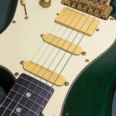 Valley Arts M Series Super Strat 80-90s Trans Aqua / Emerald Green image 20