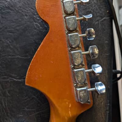 Fender 1966 Jaguar NECK + TUNERS BINDING BLOCK INLAYS 1966 image 23