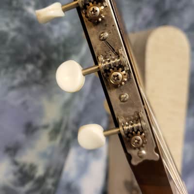 Vintage 1967 Silvertone Classical Guitar Model 660 Kay Built Natural New Strings Original Hard Shell Case image 8