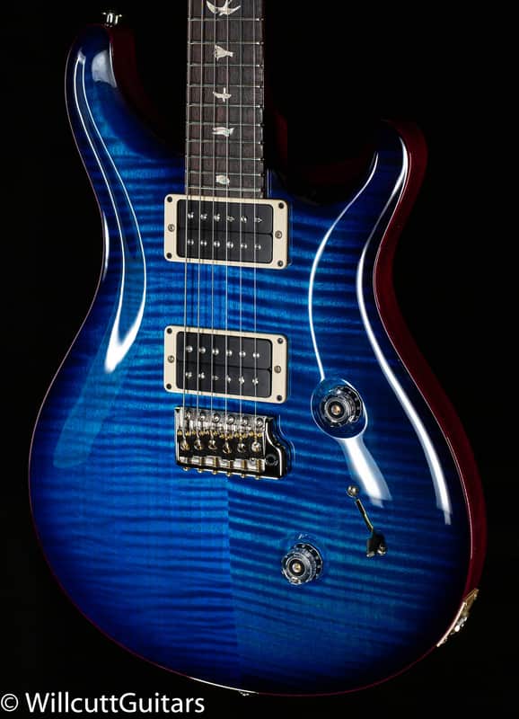 PRS Custom 24 Custom Color Blue Burst (899) image 1