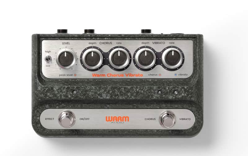 Warm Audio Reissue Stereo Chorus Vibrato Pedal With Depth & Rate Controls image 1