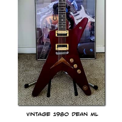 Vintage 1980 Dean ML Guitar - Very Rare! image 1