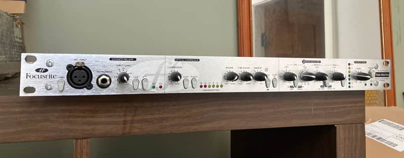 Focusrite Platinum Trak Master Channel Strip, Discrete Preamp Compressor, EQ, Tube Gain, Digital Inputs expansion image 1