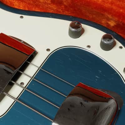 1966 Fender Precision Bass - Lake Placid Blue - All Original image 14