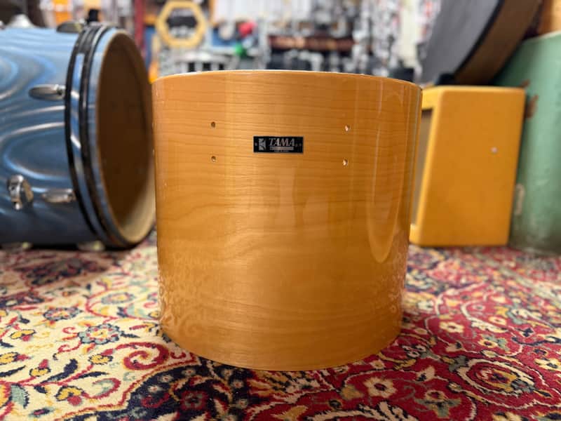 1970s Tama Superstar 14x16 Super Maple Concert Tom Shell image 1