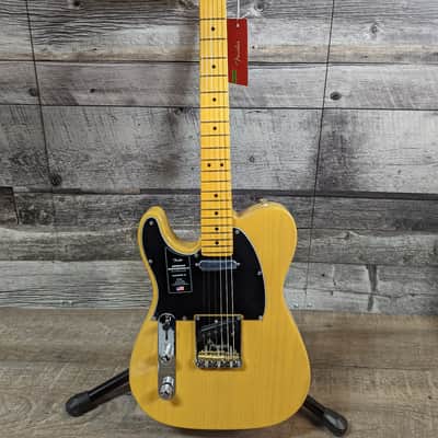 Fender American Professional II Telecaster Left-Handed with Maple Fretboard - Butterscotch Blonde image 2